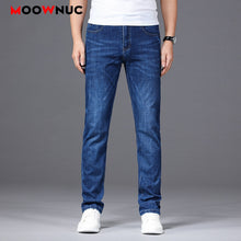 Load image into Gallery viewer, Casual Streetwear Summer Jeans Male Trousers MOOWNUC Pants Classic Mens Jeans Skinny Denim Jeans For Men Slim Designer Straight