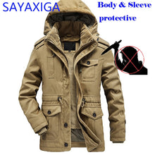 Load image into Gallery viewer, Self Defense Anti Cut Clothing Stealth stab Knife cut Resistant concealed men&#39;s jackets Security Police cut proof overcoat tops