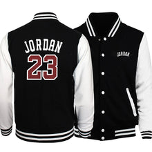 Load image into Gallery viewer, 2019 New Arrival Jordan 23 Baseball Jackets Men Hip Hop Men Jacket Brand Clothing Slim Tracksuit Men Bodywarmer Fashion Coat