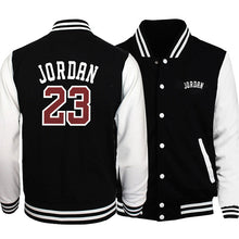 Load image into Gallery viewer, 2019 New Arrival Jordan 23 Baseball Jackets Men Hip Hop Men Jacket Brand Clothing Slim Tracksuit Men Bodywarmer Fashion Coat