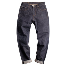 Load image into Gallery viewer, MADEN Men’s 15oz Raw Selvedge Denim Jeans Regular Straight Fit