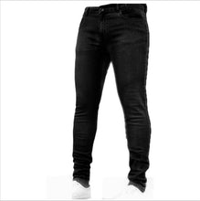 Load image into Gallery viewer, New Mens Jean Pencil Pants Fashion Men Casual Slim Fit Straight Stretch Feet Skinny Zipper Jeans For Male Hot Sell Trousers