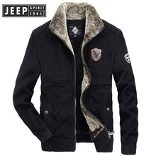 Load image into Gallery viewer, JEEP SPIRIT Winter Jacket Men Coat Fleece Jackets Coats Hombre Thick Warm Windbreaker Men Snow Coat Plus Size  S-5XL