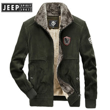 Load image into Gallery viewer, JEEP SPIRIT Winter Jacket Men Coat Fleece Jackets Coats Hombre Thick Warm Windbreaker Men Snow Coat Plus Size  S-5XL