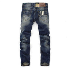 Load image into Gallery viewer, New Dsel Brand Men Jeans Fashion Designer Distressed Ripped Jeans Men Straight Fit Jeans Homme,Cotton High Quality Jeans