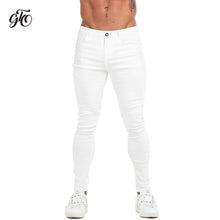 Load image into Gallery viewer, Mens Skinny Jeans 2019 Super Skinny Jeans Men Non Ripped Stretch Denim Pants Elastic Waist Big Size European W36 zm01